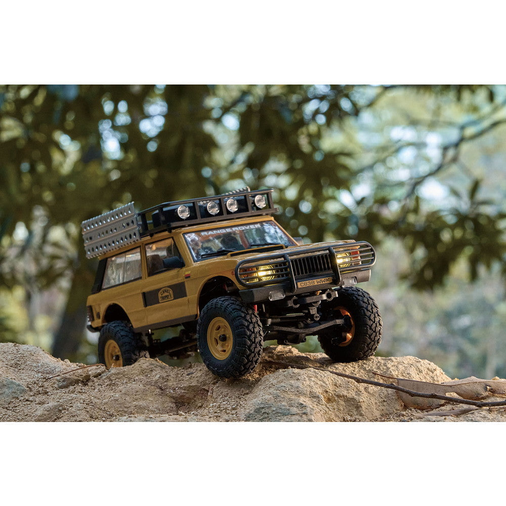 【新品即納】[RC] 1/24 リアリスティックRC完成モデル レンジローバー ファースト・ジェネレーション(イエロー) ラジコン(FMS12481RTRYL) FMS(20240831)