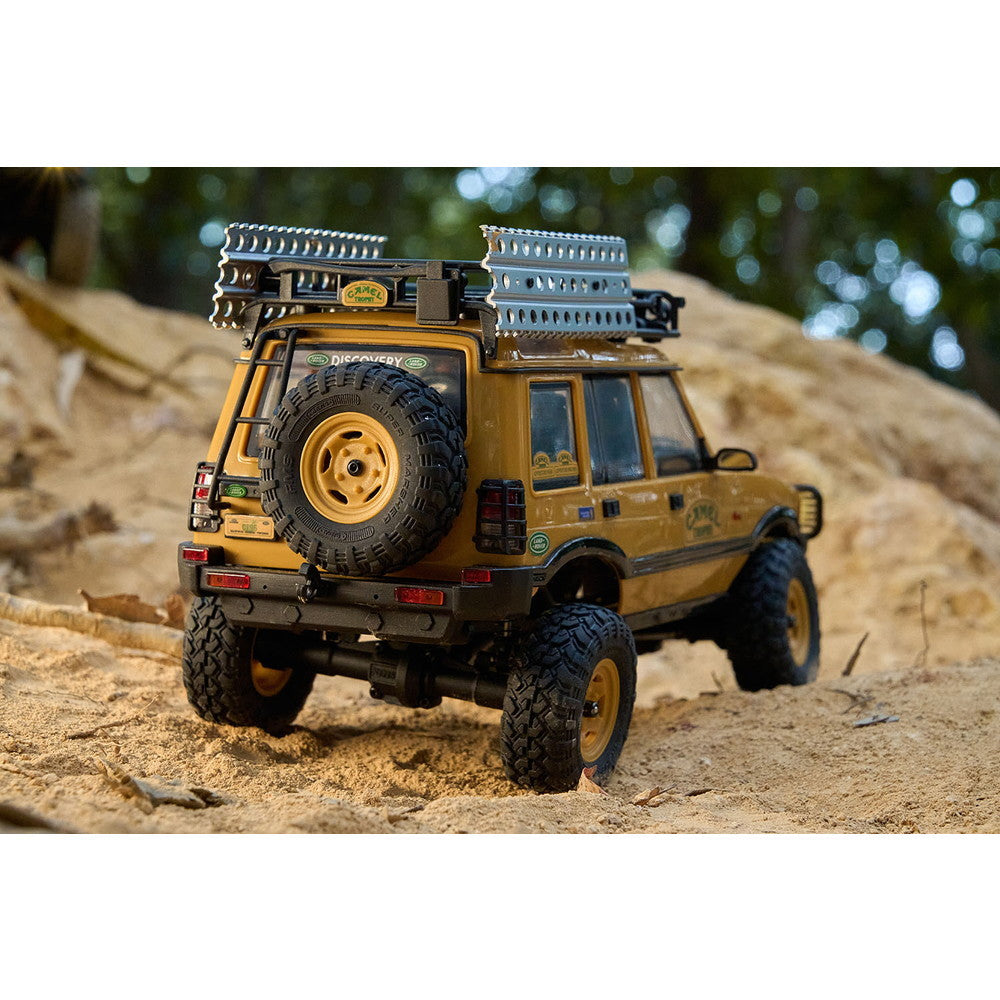 【新品即納】[RC] 1/24 リアリスティックRC完成モデル ランドローバー ディスカバリー ファースト・ジェネレーション(イエロー) ラジコン(FMS12483RTRYL) FMS(20240831)