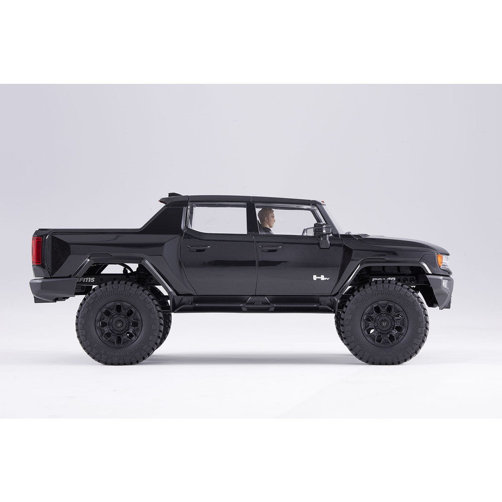 【新品即納】[RC] 1/18 リアリスティックRC完成モデル ハマー EV(ブラック) ラジコン(FMS11852RTRBK) FMS(20241031)