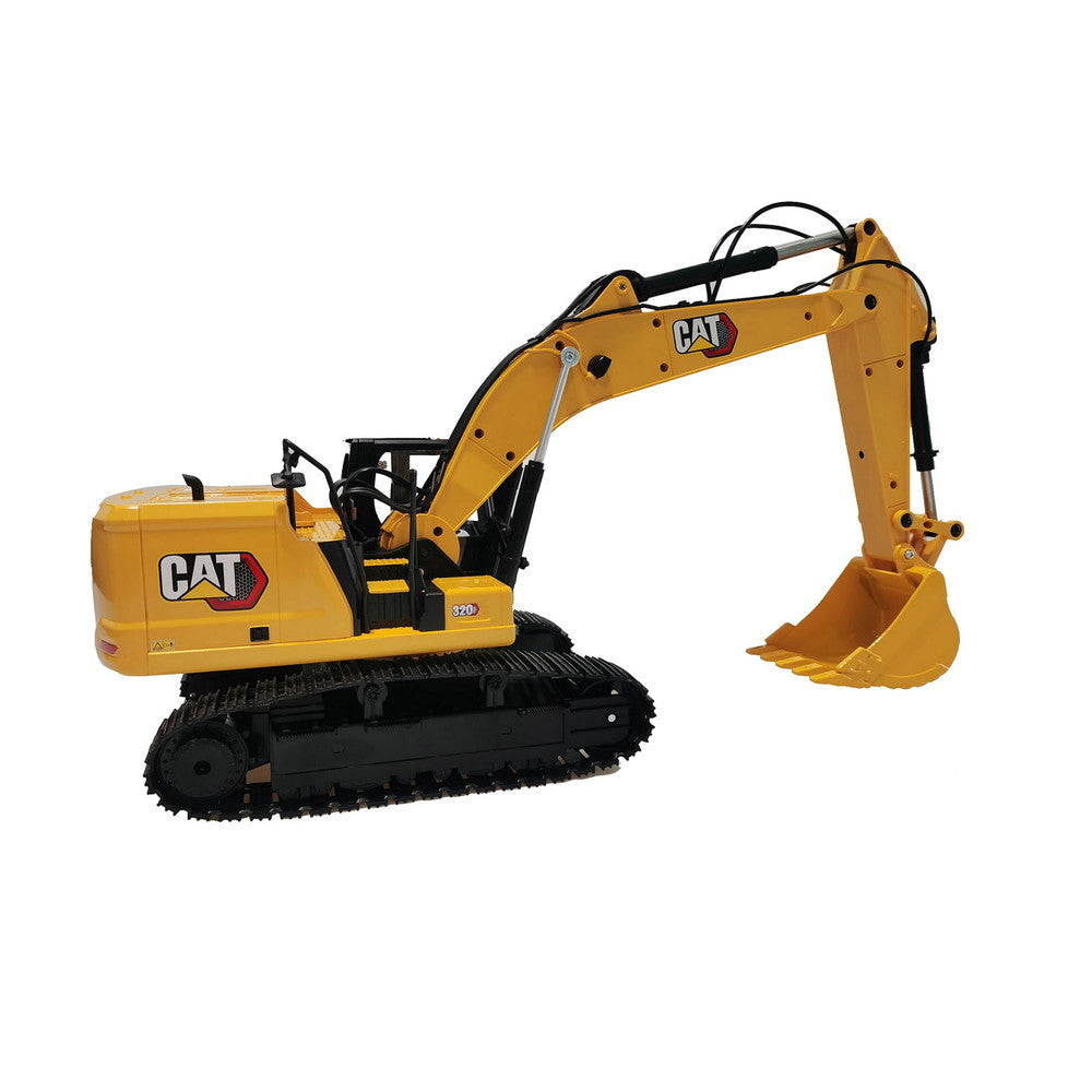 【新品即納】[RC] 1/16 RC完成モデル キャタピラー CAT 320 油圧ショベル 交換アタッチメント グラップル&ハンマー付属 ラジコン(DM28005) DIECAST MASTERS(ダイキャストマスター)(20241130)