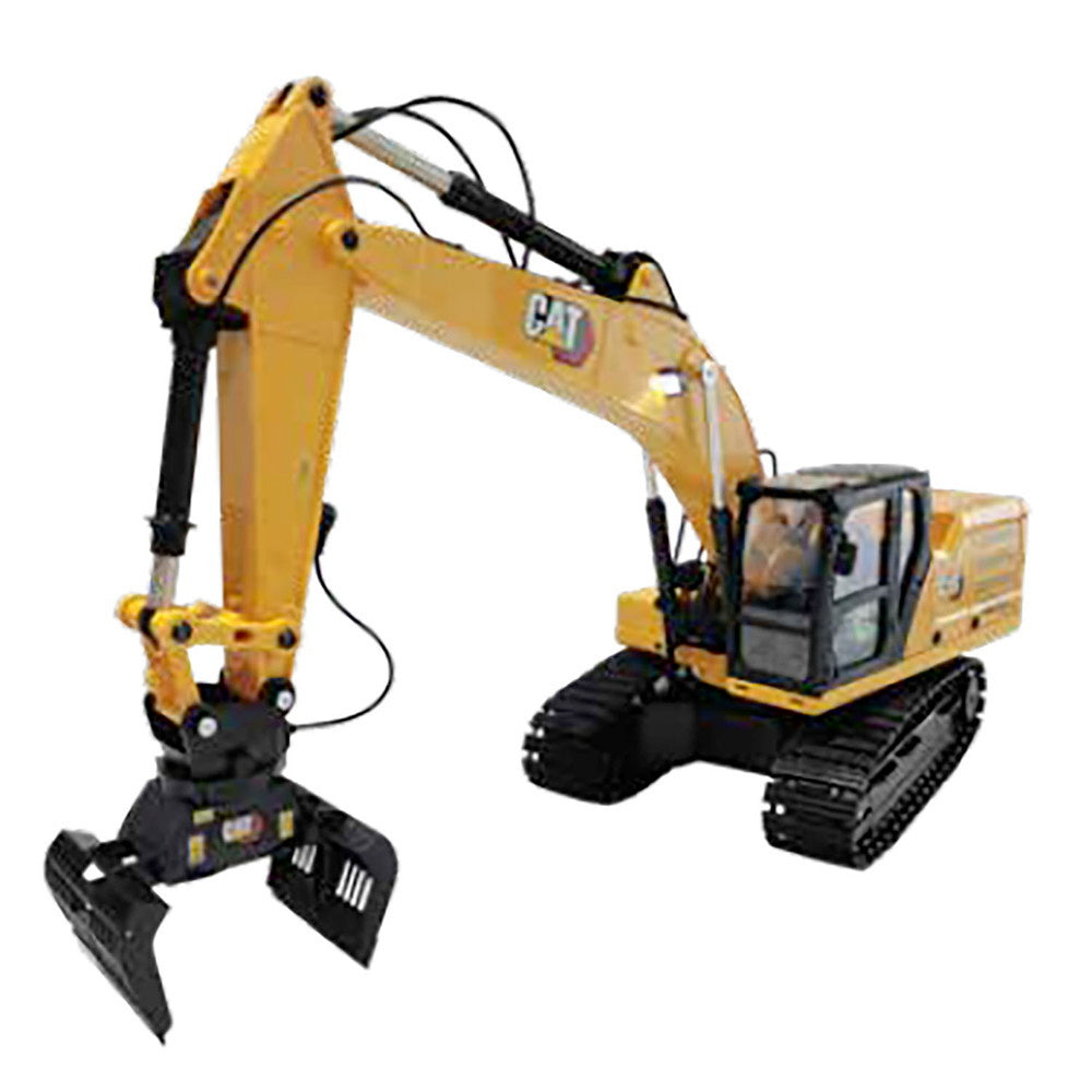 【新品即納】[RC] 1/16 RC完成モデル キャタピラー CAT 320 油圧ショベル 交換アタッチメント グラップル&ハンマー付属 ラジコン(DM28005) DIECAST MASTERS(ダイキャストマスター)(20241130)