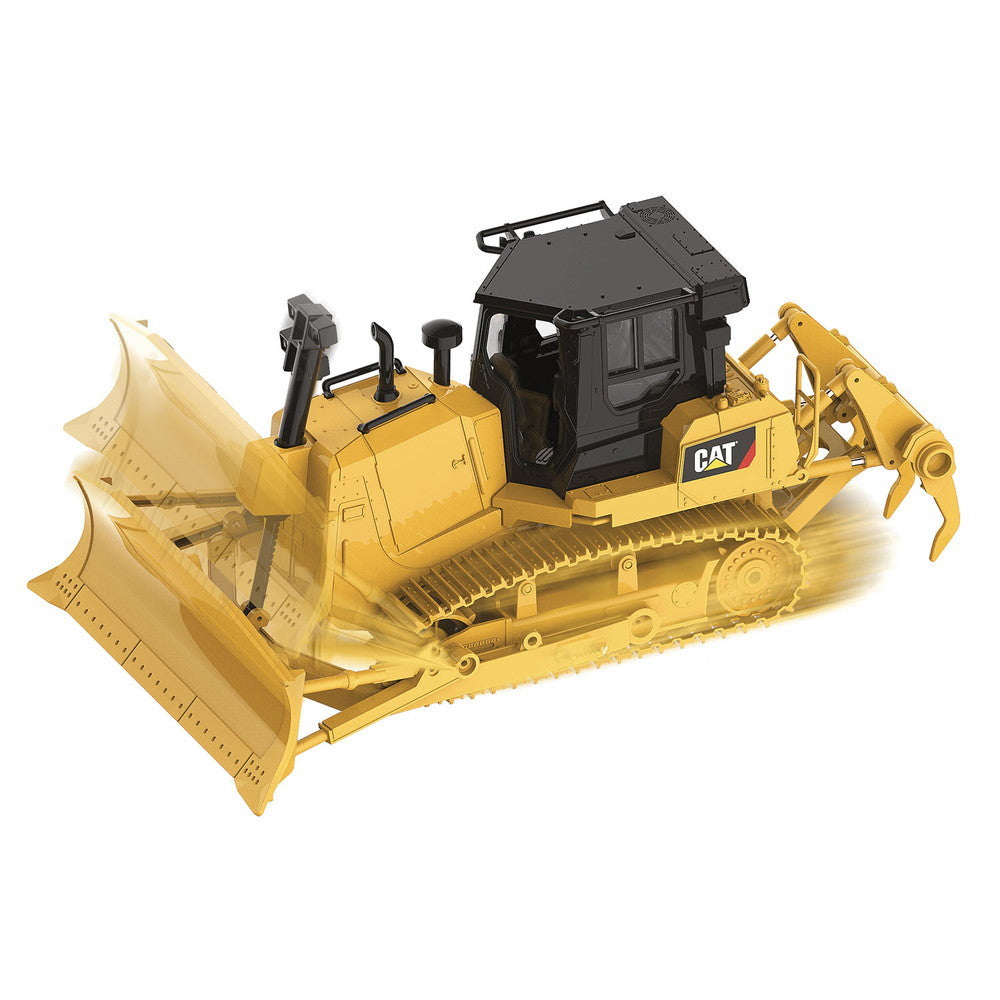 【新品即納】[RC] (再販) 電動RC建機シリーズ 1/24 キャタピラー CAT D7E ブルドーザ ライト&サウンドギミック搭載ver. ラジコン(DM25002) DIECAST MASTERS(ダイキャストマスター) (20241031)