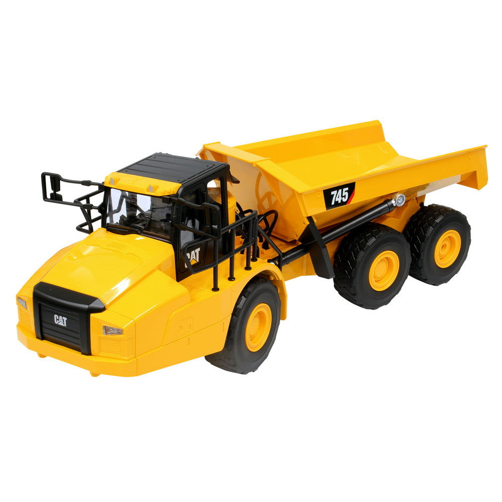 【新品即納】[RC] (再販) 電動RC建機シリーズ 1/24 キャタピラー CAT 745 アーティキュレートダンプトラック ライト&サウンドギミック搭載ver. ラジコン(DM25004) DIECAST MASTERS(ダイキャストマスター) (20241031)