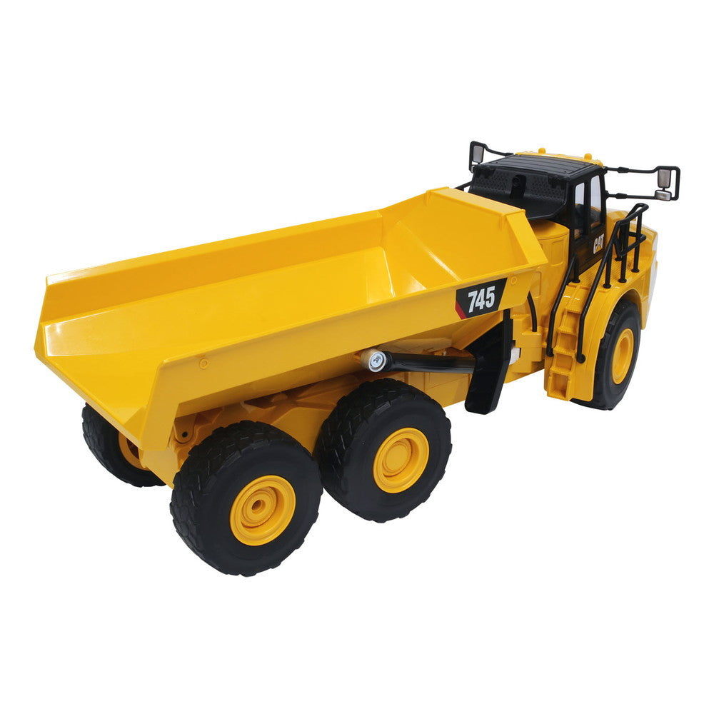 【新品即納】[RC] (再販) 電動RC建機シリーズ 1/24 キャタピラー CAT 745 アーティキュレートダンプトラック ライト&サウンドギミック搭載ver. ラジコン(DM25004) DIECAST MASTERS(ダイキャストマスター) (20241031)
