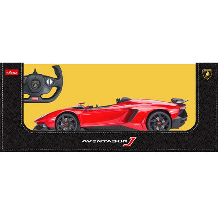 【新品即納】[RC] (再販) 1/12 ランボルギーニ アヴェンタドール J 赤 ラジコン 童友社(20241130)