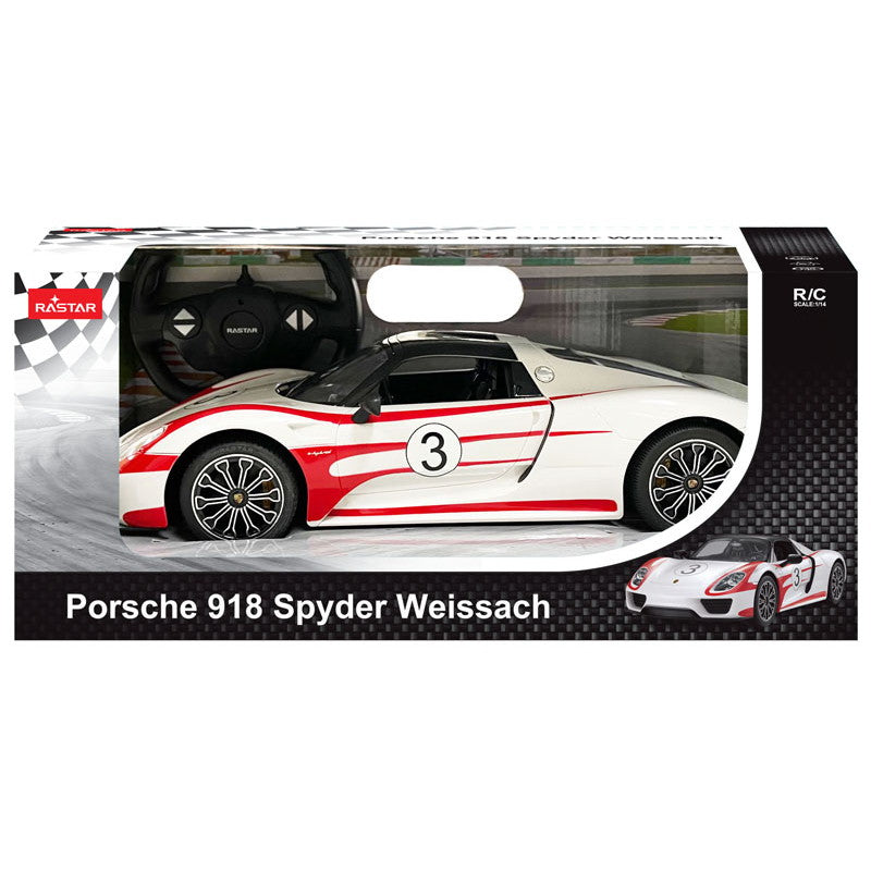 【新品即納】[RC] 1/14 ポルシェ 918 スパイダー パフォーマンス 白 ラジコン 童友社(20241101)