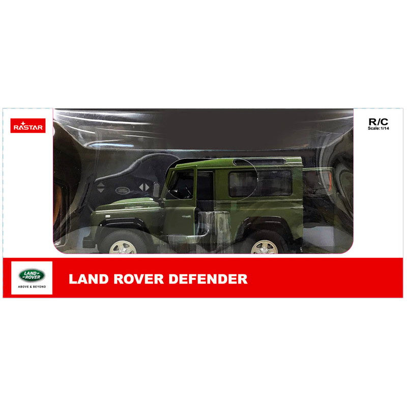 【新品即納】[RC] (再販) 1/14 カー ランドローバー ディフェンダー 緑 ラジコン 童友社(20241130)