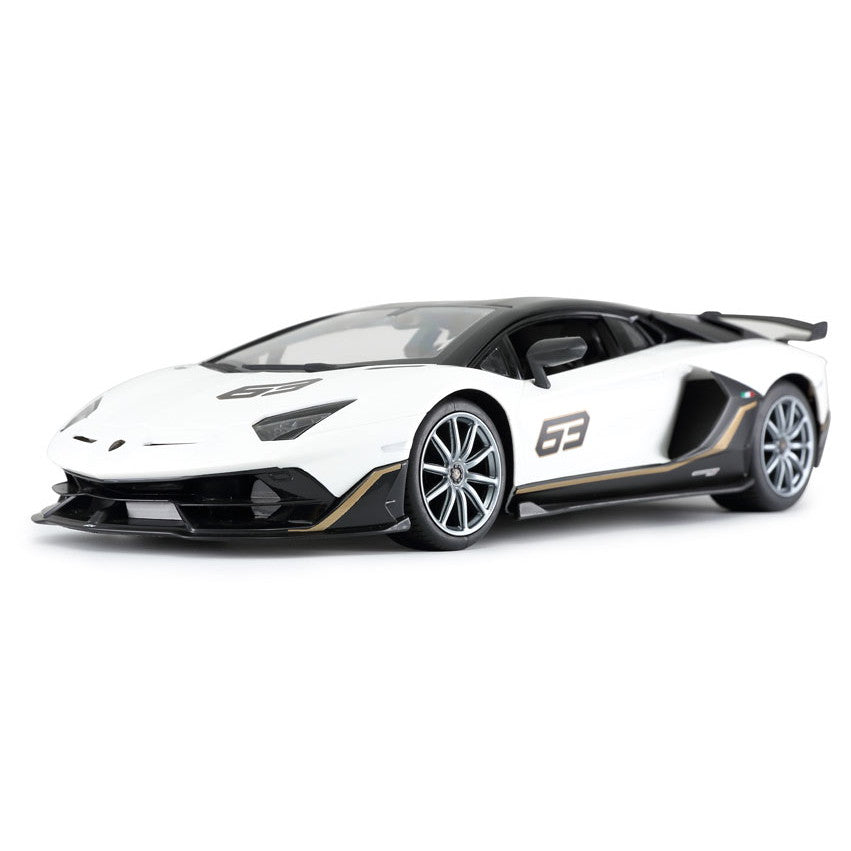 【新品即納】[RC] (再販) 1/14 ランボルギーニ アヴェンタドール SVJ パフォーマンス 白 ラジコン 童友社(20241130)