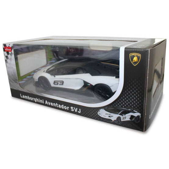 【新品即納】[RC] (再販) 1/14 ランボルギーニ アヴェンタドール SVJ パフォーマンス 白 ラジコン 童友社(20241130)