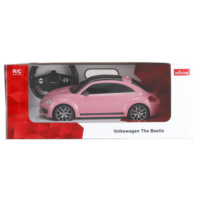 【新品即納】[RC] (再販) 1/14 フォルクスワーゲン ビートル 桃 ラジコン 童友社(20241130)
