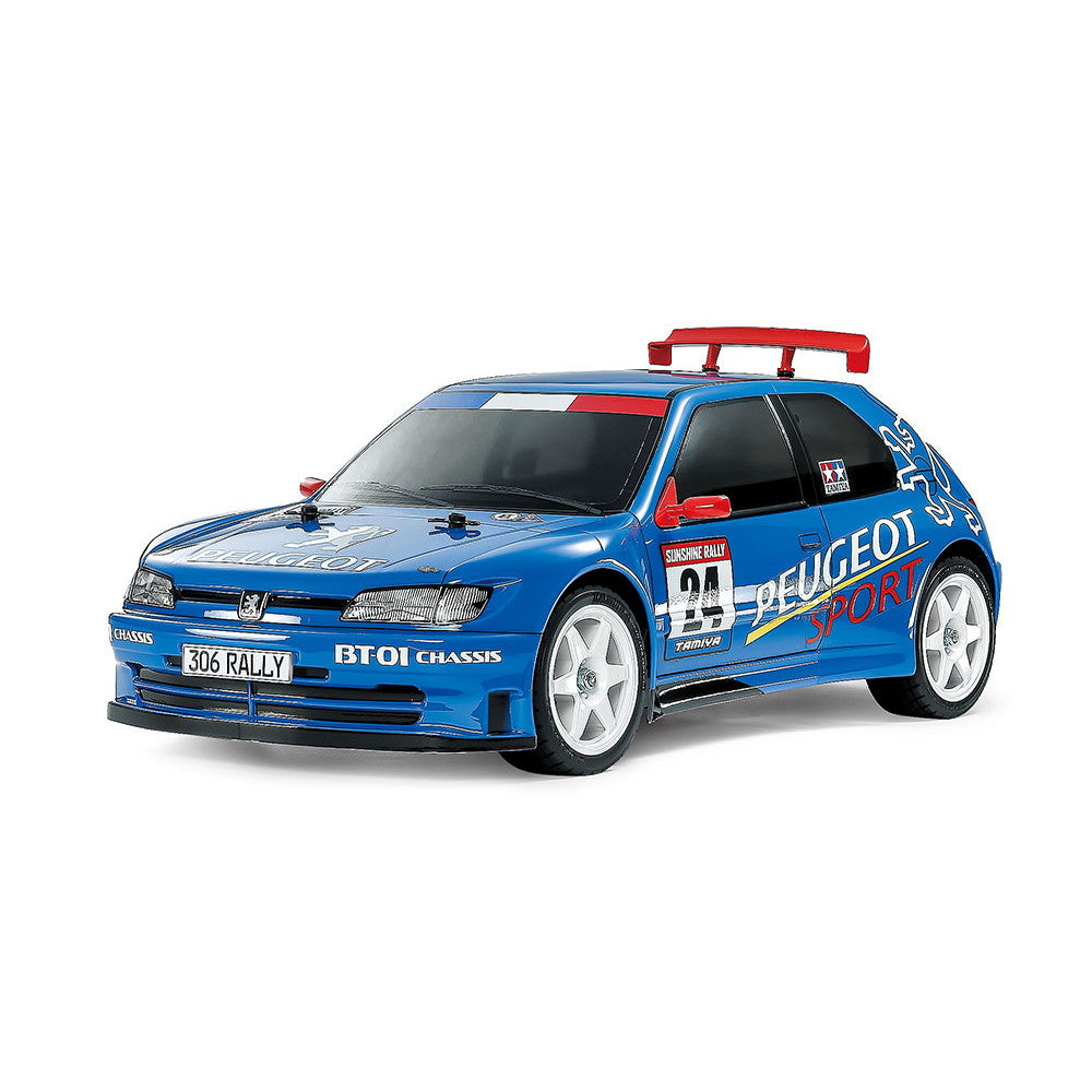 【新品即納】[RC] 電動RCカーシリーズ No.746 1/10RC プジョー 306 マキシ(BT-01シャーシ) 組み立てキット ラジコン(58746) タミヤ(20250419)