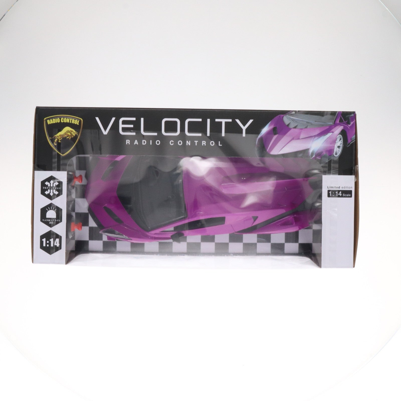 【中古即納】[RC] 1/14 BIG RC ベロシティー(ヴァイオレット) 27MHz仕様 ラジコン プライズ トーシン産業(19991231)
