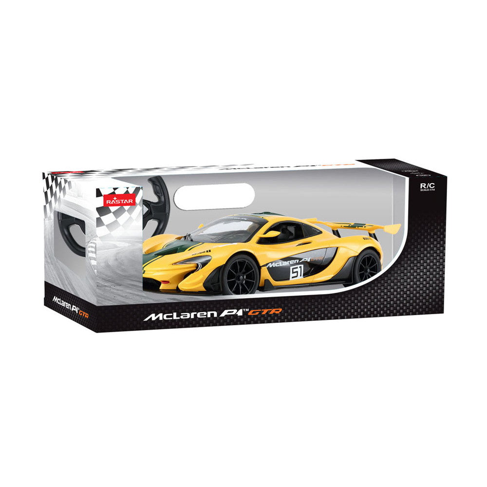 【新品即納】[RC] 1/14 マクラーレン P1 GTR 黄 ラジコン 童友社(20250509)
