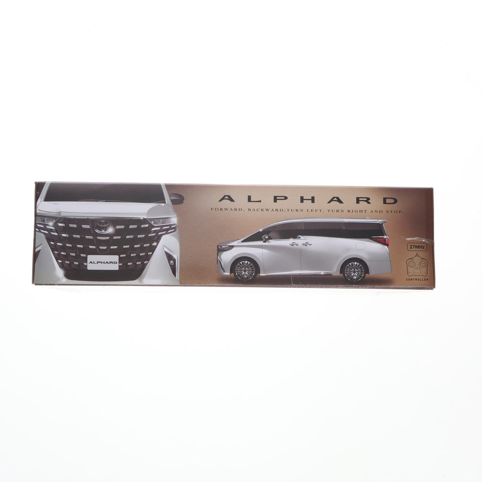 【中古即納】[RC] FULLFUNCTION RADIO CONTROL CAR トヨタ ALPHARD(アルファード)(ブロンド) 27MHz仕様 ラジコン(AHR3231) ピーナッツ・クラブ(19991231)
