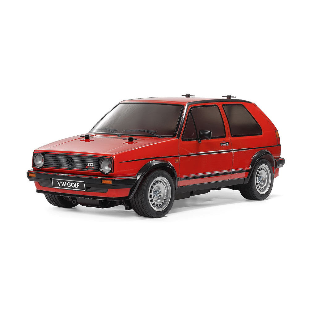 【新品即納】[RC] 電動RCカーシリーズ No.748 1/10RC フォルクスワーゲン ゴルフ II GTI 16V(MB-01シャーシ) 組み立てキット ラジコン(58748) タミヤ(20250524)
