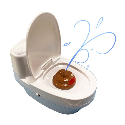 【新品即納】[RC] R/C 水が飛び出す トイレくん 27MHz仕様 ラジコン 童友社(20250630)
