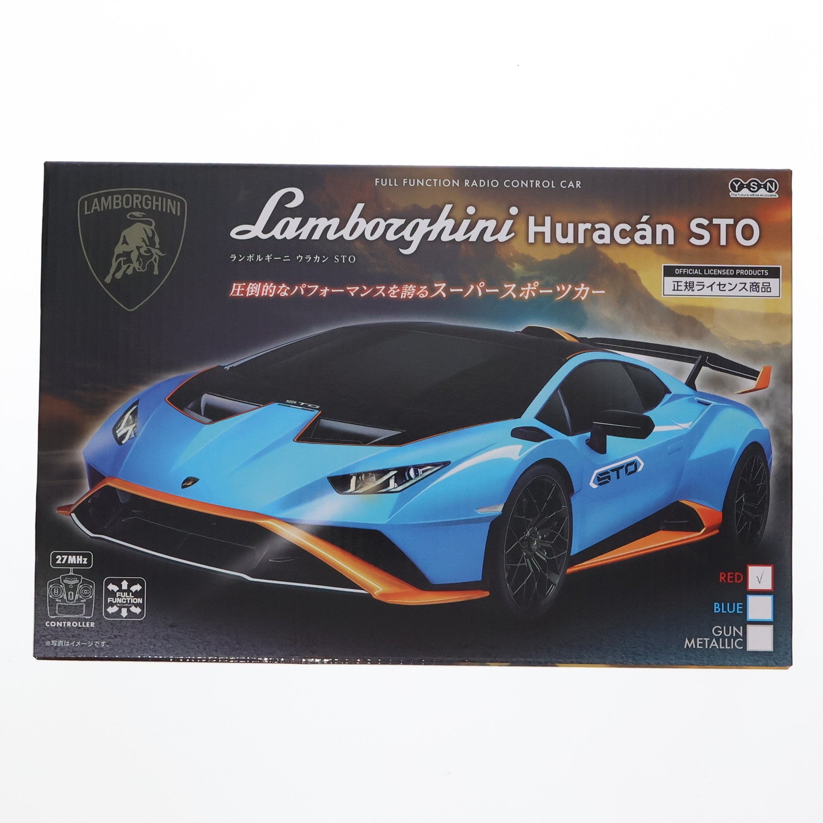 【中古即納】[RC] 1/24 ランボルギーニ ウラカンSTO(レッド) 27MHz HHR-0051 ラジコン ワイ・エス・エヌ(19991231)