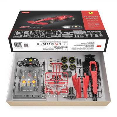 【新品即納】[RC] (再販) プラモデルキットR/C 1/16 フェラーリ SF1000 2.4GHz仕様 ラジコン 童友社(20250930)