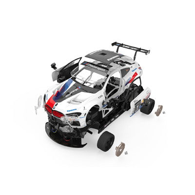 【新品即納】[RC] (再販) プラモデルキットR/C 1/18 BMW M8 GTE 2.4GHz仕様 ラジコン 童友社(20250930)