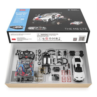 【新品即納】[RC] (再販) プラモデルキットR/C 1/18 BMW M8 GTE 2.4GHz仕様 ラジコン 童友社(20250930)