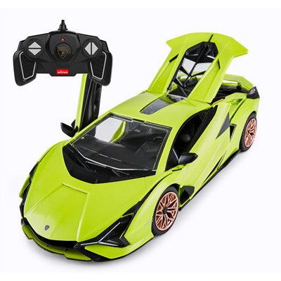 【新品即納】[RC] (再販) プラモデルキットR/C 1/18 ランボルギーニ Sian(シアン) 2.4GHz仕様 ラジコン 童友社(20250930)