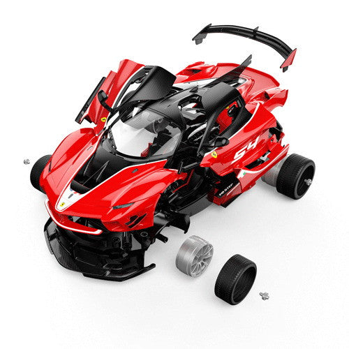 【新品即納】[RC] (再販) プラモデルキットR/C 1/18 フェラーリ FXX-K EVO 2.4GHz仕様 ラジコン 童友社(20250930)