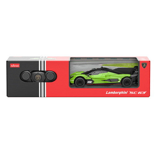 【新品即納】[RC] 1/24 ランボルギーニ SC63(グリーン) ラジコン RASTAR(ラスター)(20250930)