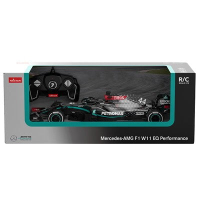 【予約安心出荷】[RC] (再販) 1/18 メルセデス AMG F1 W11 EQ パフォーマンス 黒 2.4GHz仕様 ラジコン 童友社(20260531)