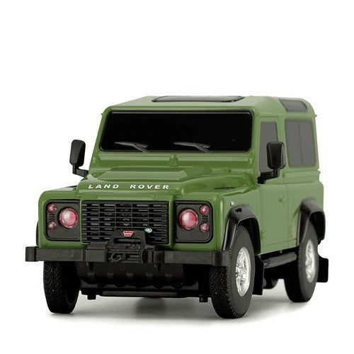 【予約安心出荷】[RC] 1/24 ランドローバー ディフェンダー 緑 2.4GHz仕様 ラジコン 童友社(20260531)