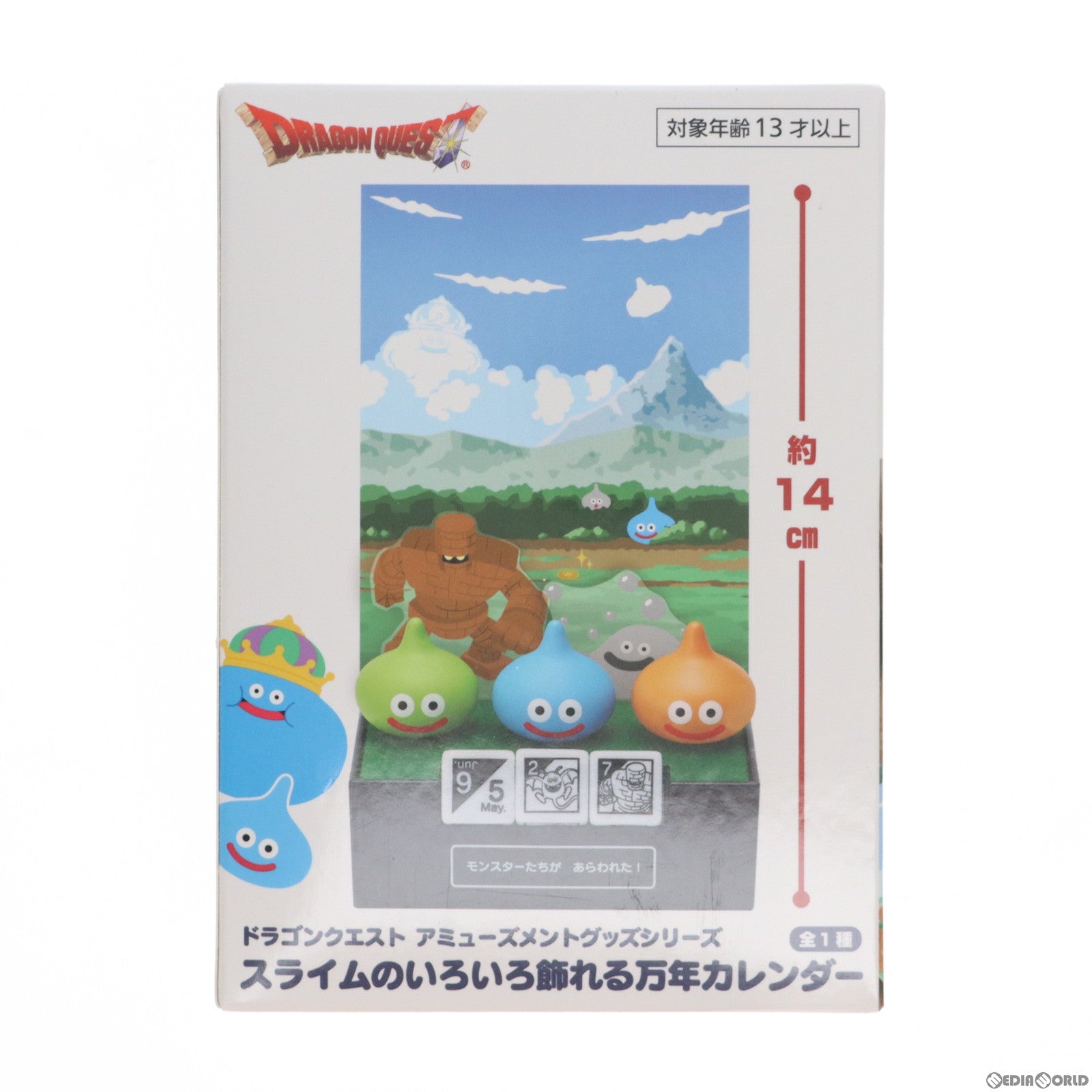 【中古即納】[GDS] スライム AM スライムのいろいろ飾れる万年カレンダー ドラゴンクエスト プライズ(451549600) タイトー(20230131)