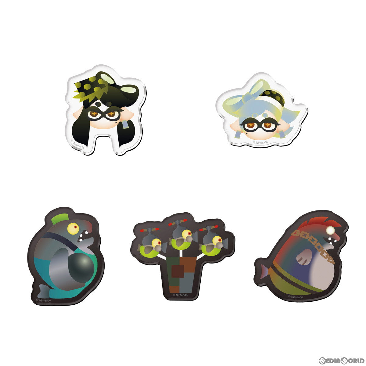 【新品即納】[BOX][GDS] (食玩) スプラトゥーン3 キャラマグネッツ2 Splatoon3 マグネット(14個) バンダイ(20231211)
