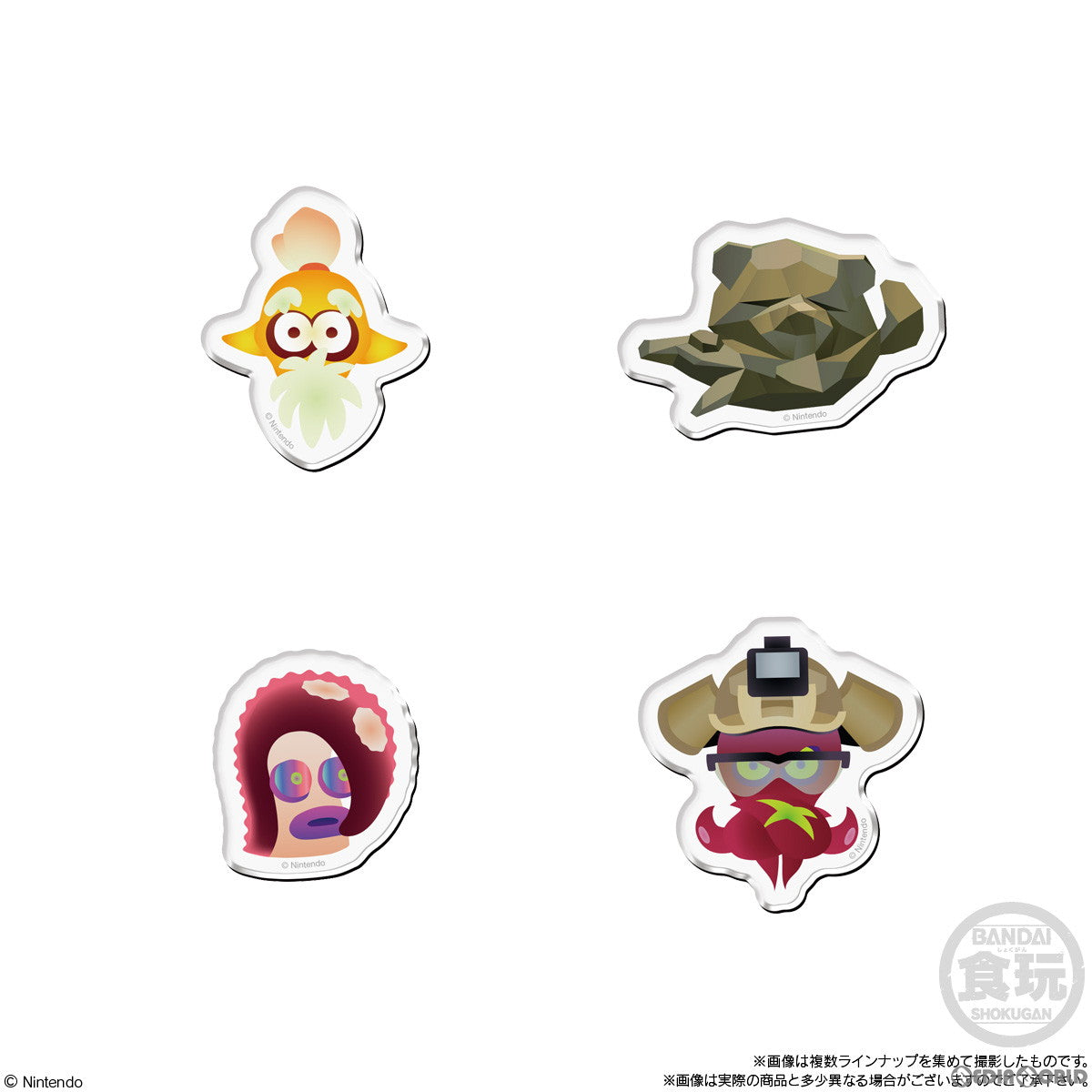 【新品即納】[BOX][GDS] (食玩) スプラトゥーン3 キャラマグネッツ2 Splatoon3 マグネット(14個) バンダイ(20231211)