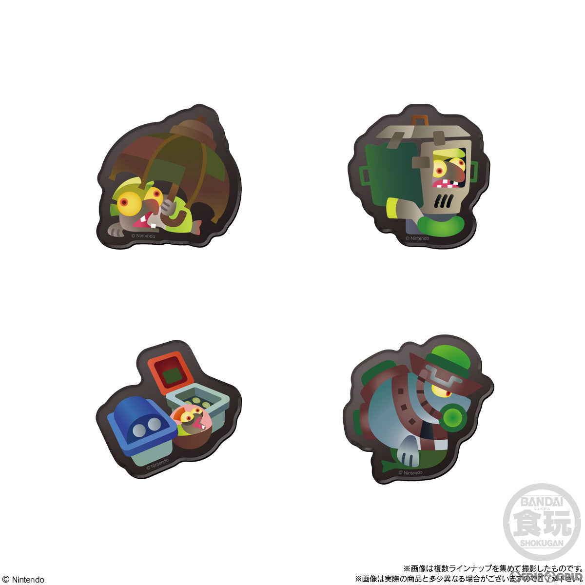 【新品即納】[BOX][GDS] (食玩) スプラトゥーン3 キャラマグネッツ2 Splatoon3 マグネット(14個) バンダイ(20231211)