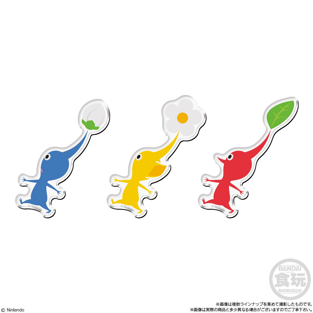 【新品即納】[BOX][GDS] (再販) (食玩) ピクミン キャラマグネッツ マグネット(14個) バンダイ(20240429)