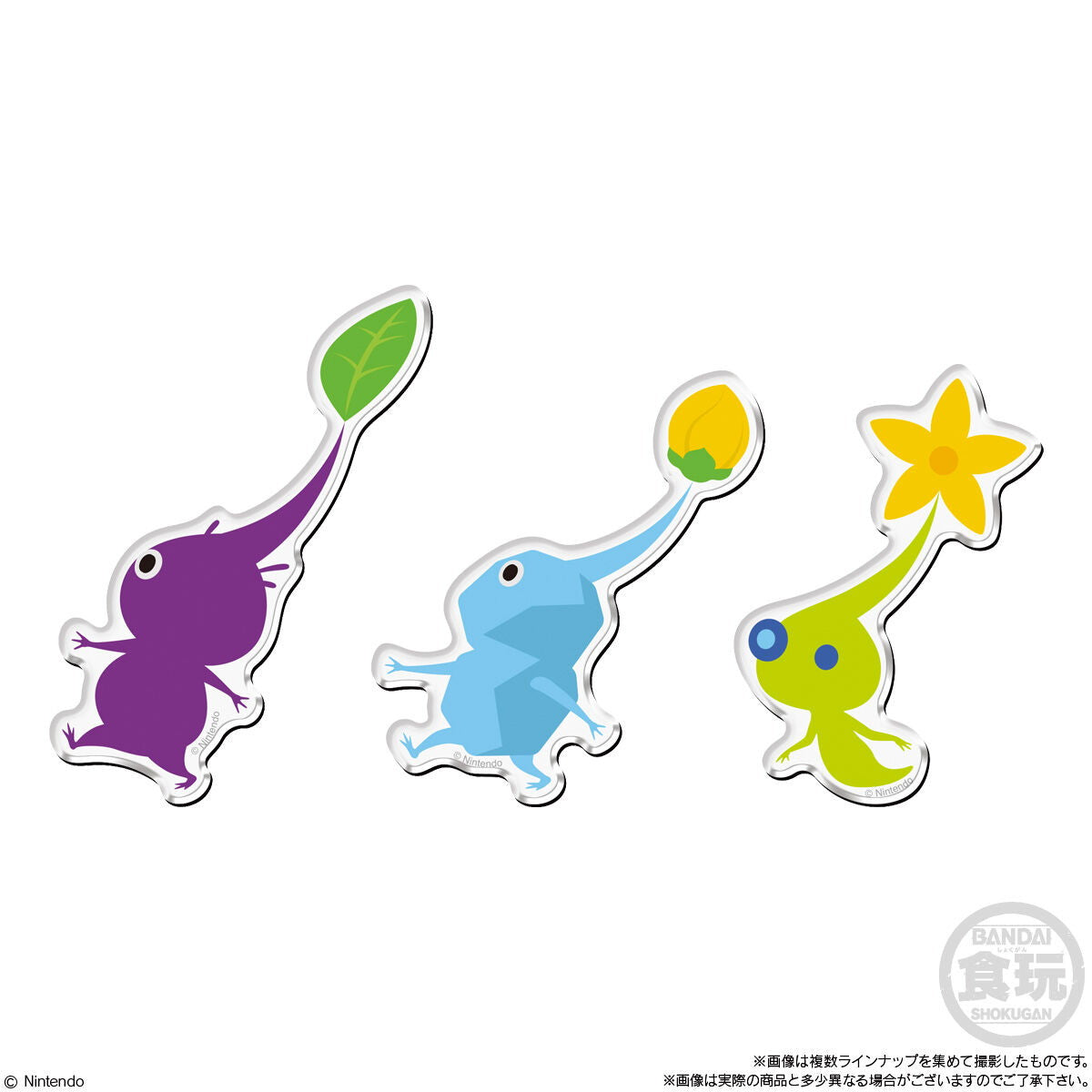 【新品即納】[BOX][GDS] (再販) (食玩) ピクミン キャラマグネッツ マグネット(14個) バンダイ(20240429)