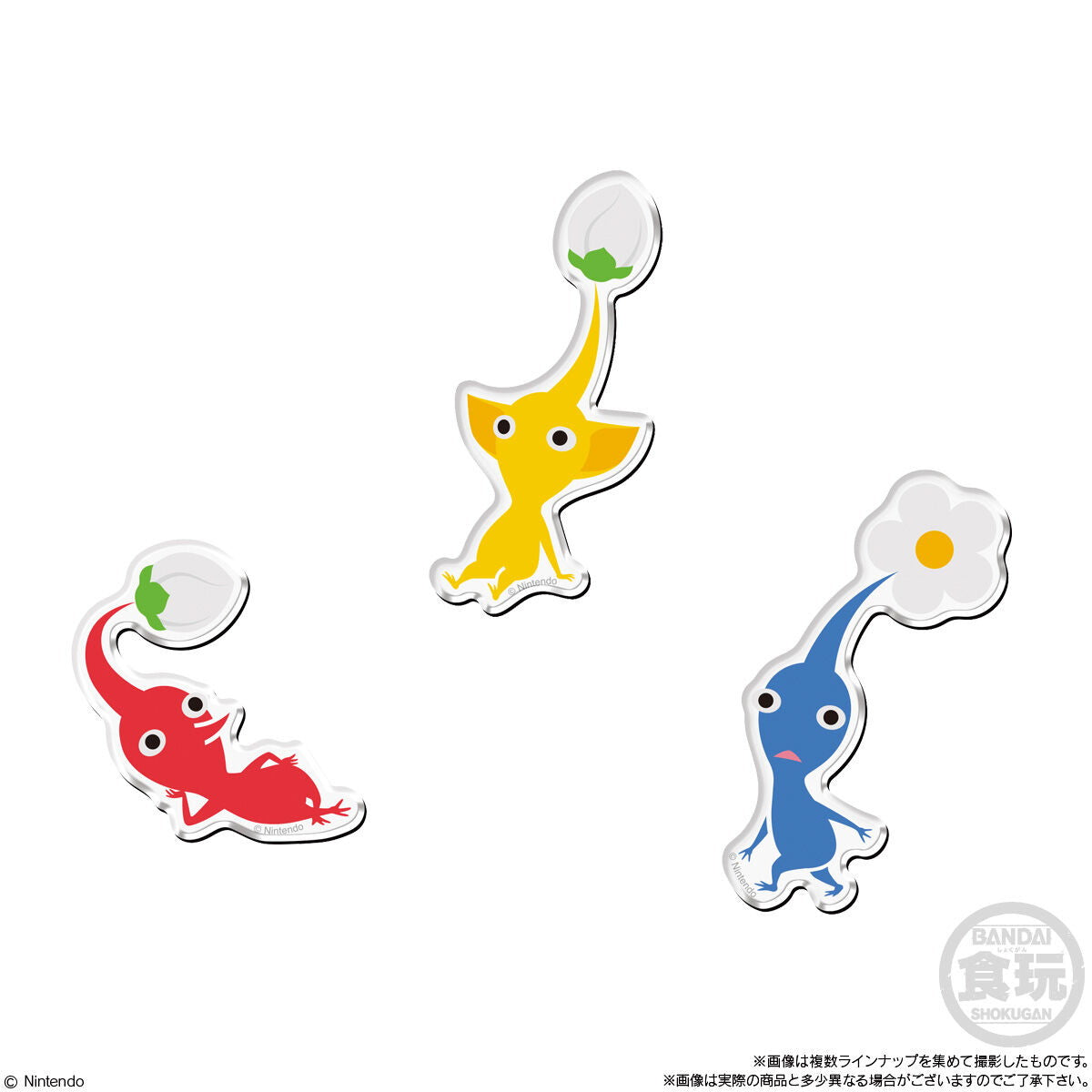 【新品即納】[BOX][GDS] (再販) (食玩) ピクミン キャラマグネッツ マグネット(14個) バンダイ(20240429)