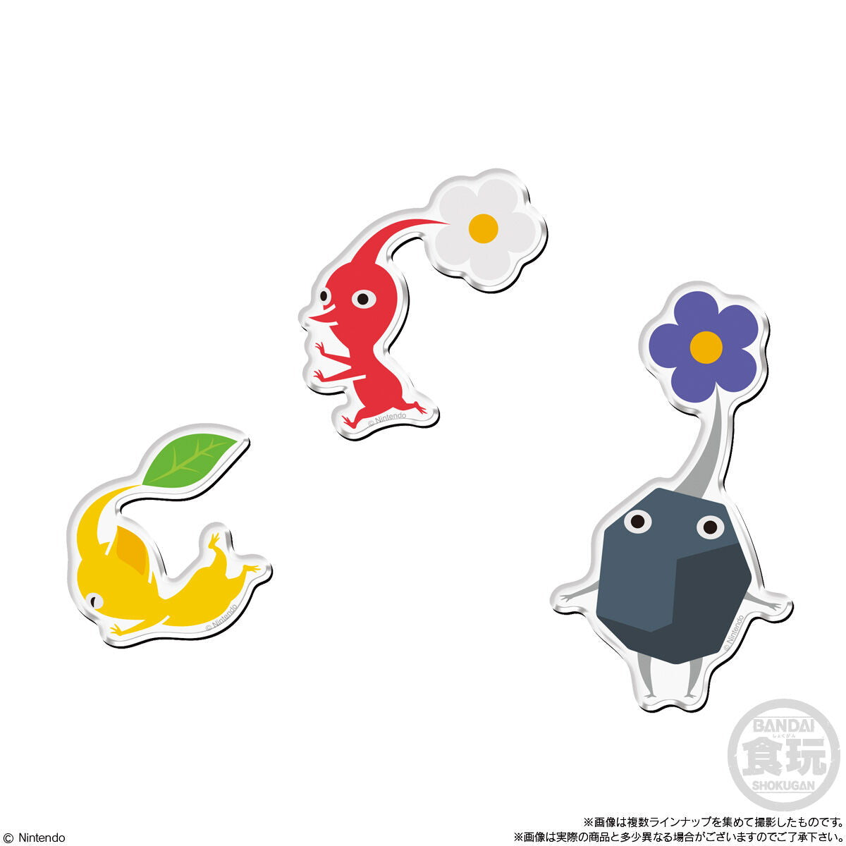 【新品即納】[BOX][GDS] (再販) (食玩) ピクミン キャラマグネッツ マグネット(14個) バンダイ(20240429)