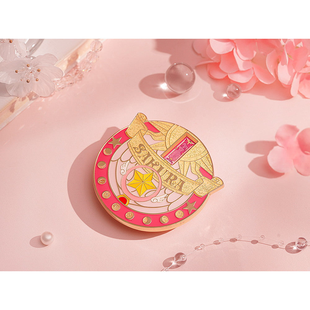 【新品即納】[GDS] カードキャプターさくら25周年 メタルバッジ 星の鍵 GoodSmile Moment(グッドスマイルモーメント)(20250430)