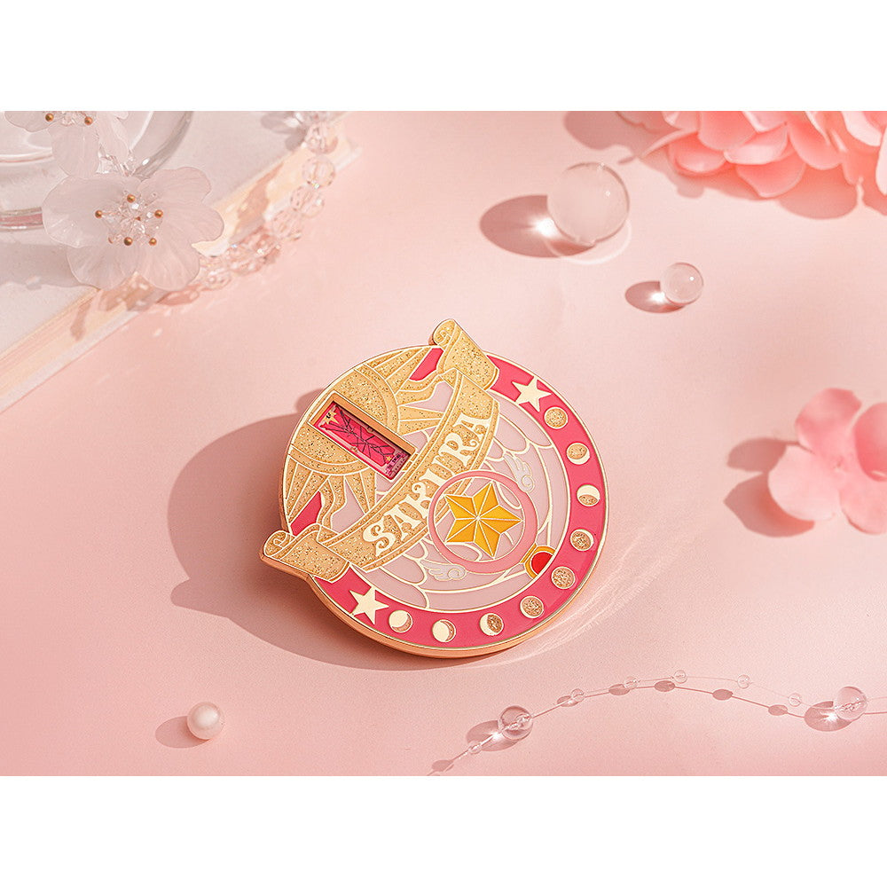 【新品即納】[GDS] カードキャプターさくら25周年 メタルバッジ 星の鍵 GoodSmile Moment(グッドスマイルモーメント)(20250430)