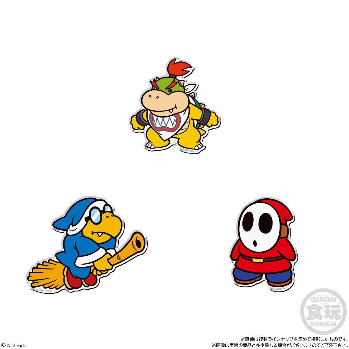 【新品即納】[GDS] (BOX)(食玩)スーパーマリオ キャラマグネッツ2 マグネット(14個) バンダイ(20250303)