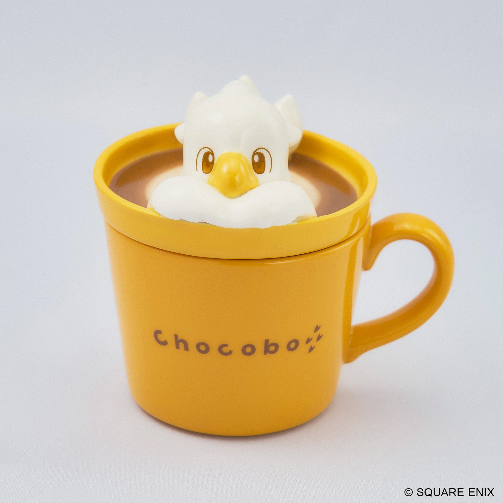 【新品即納】[GDS] チョコボ ラテアートフィギュアマグカップ FINAL FANTASY(ファイナルファンタジー) スクウェア・エニックス(20250412)