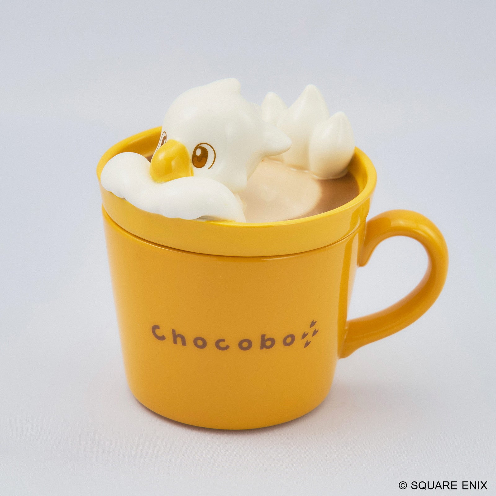 【新品即納】[GDS] チョコボ ラテアートフィギュアマグカップ FINAL FANTASY(ファイナルファンタジー) スクウェア・エニックス(20250412)