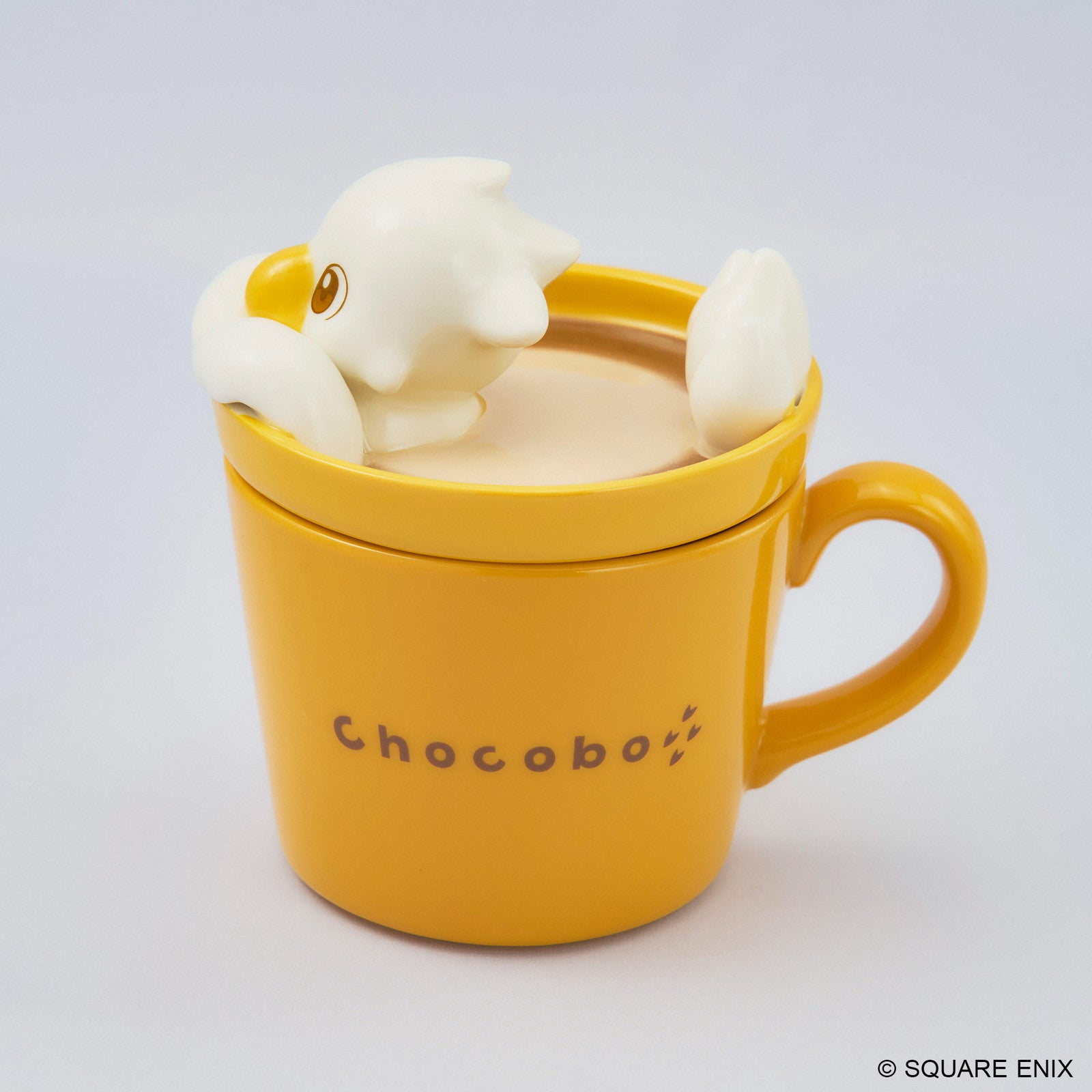 【新品即納】[GDS] チョコボ ラテアートフィギュアマグカップ FINAL FANTASY(ファイナルファンタジー) スクウェア・エニックス(20250412)