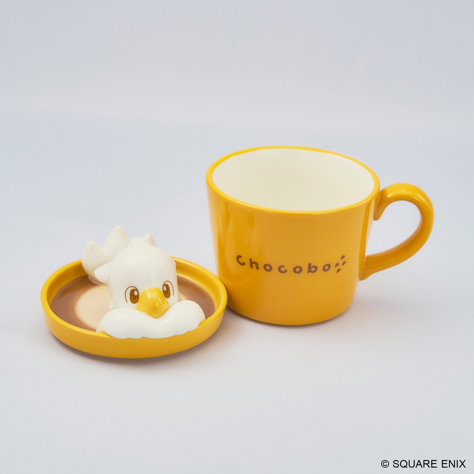 【新品即納】[GDS] チョコボ ラテアートフィギュアマグカップ FINAL FANTASY(ファイナルファンタジー) スクウェア・エニックス(20250412)