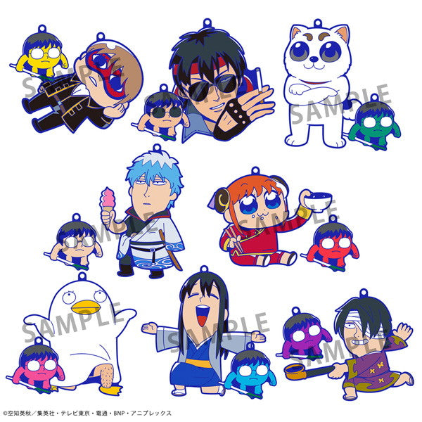 【新品即納】[GDS] (BOX)(再販) 銀魂×大川ぶくぶ オシャンティ ラバーマスコット(8個) メガハウス(20250531)
