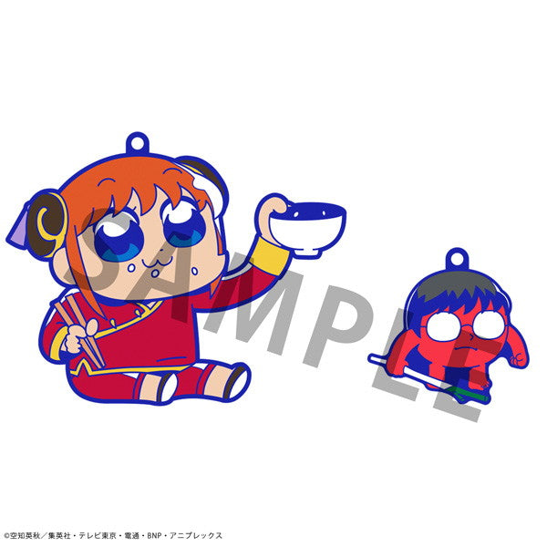 【新品即納】[GDS] (BOX)(再販) 銀魂×大川ぶくぶ オシャンティ ラバーマスコット(8個) メガハウス(20250531)