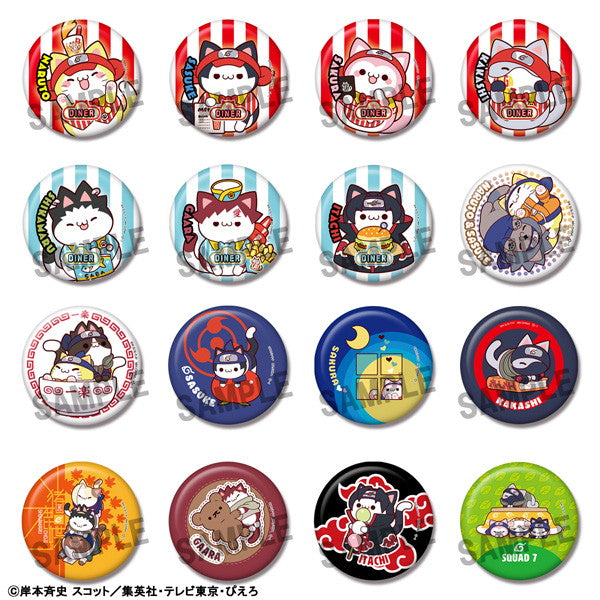 【新品即納】[GDS] (BOX) MEGA CAT PROJECT ニャルト! 缶バッジコレクション NARUTO-ナルト-(16個) メガハウス(20250630)