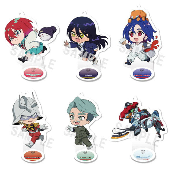 【新品即納】[GDS] (BOX) トコトコアクリルスタンド 機動戦士Gundam GQuuuuuuX(ガンダム ジークアクス) アクリルフィギュア(6個) メガハウス(20251031)