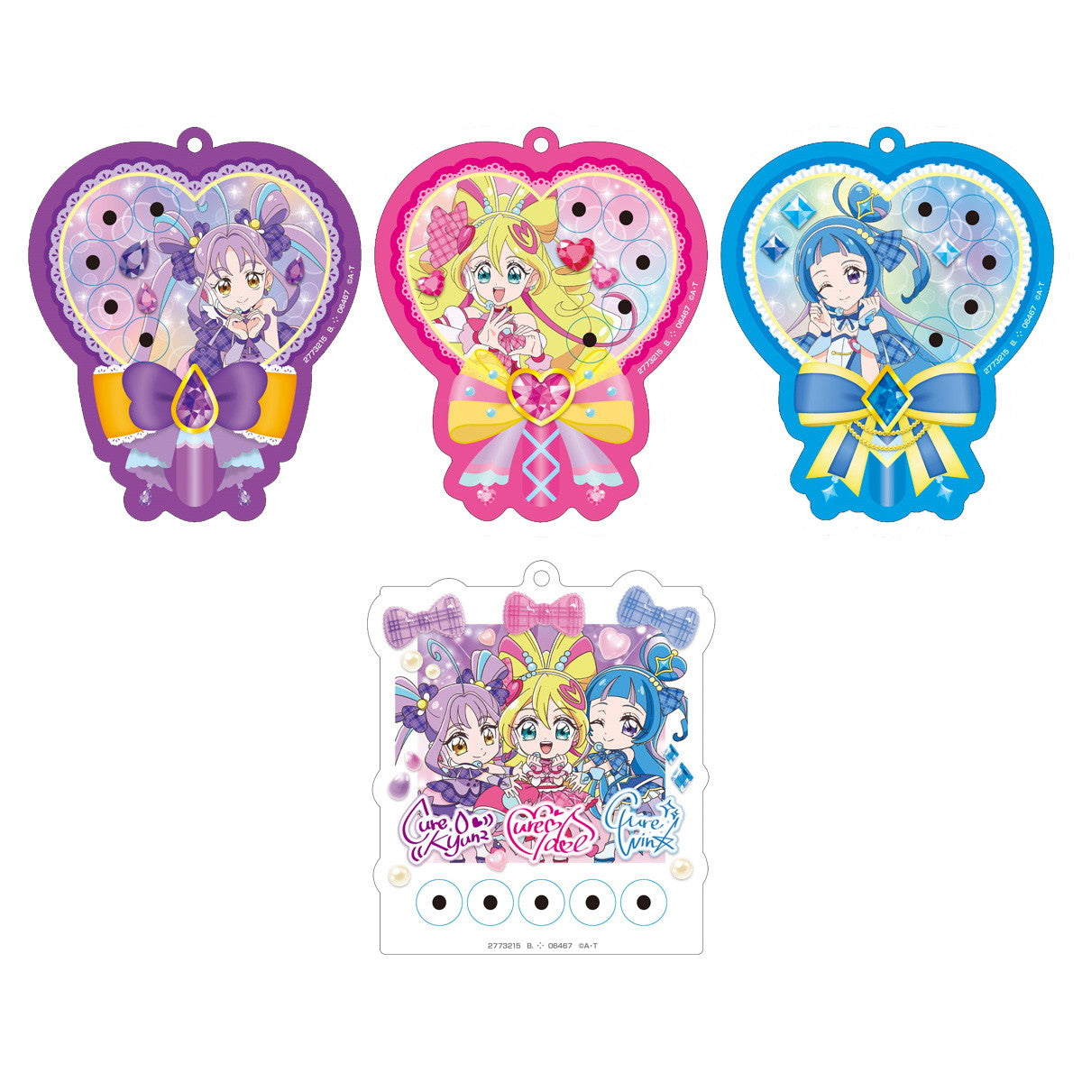 【新品即納】[GDS] (BOX)(食玩) キミとアイドルプリキュア♪ パチパチプリキュアデコネーム(12個) バンダイ(20250922)