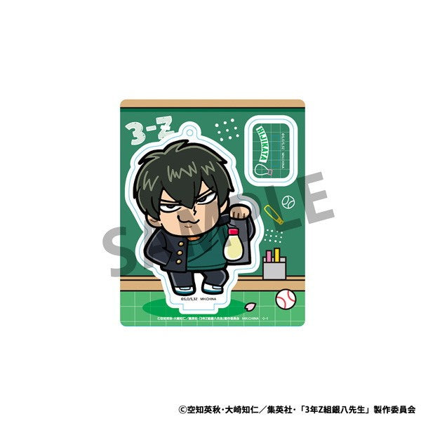 【新品】【お取り寄せ】[GDS] (BOX) 3年Z組銀八先生×大川ぶくぶ 青春☆アクリルマスコット アクリルスタンド(8個) メガハウス(20251130)